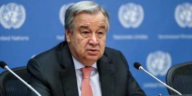 Guterres'ten ülkelere 'Hol Kampı' çağrısı