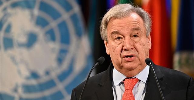 Guterres, tüm Dünyaya "İklim Faciası" çağrısında bulundu