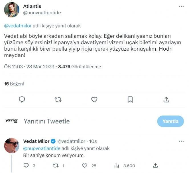 FETÖ'cülerden Vedat Milor'a tehdit: Bir gün size hatırlatılacak