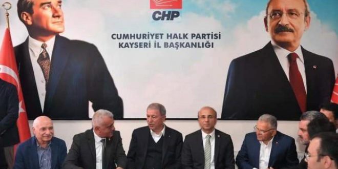 Bakan Akar, CHP ve İYİ Parti'yi ziyaret etti