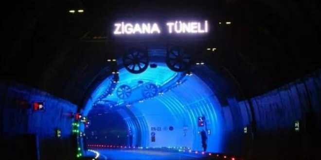 Avrupa'nın en uzunu; Zigana Tüneli açılıyor