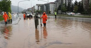 Denizli'de yollar göle döndü!