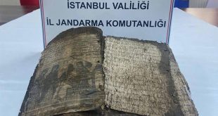 Eyüpsultan'da 1100 yıllık İncil ele geçirildi