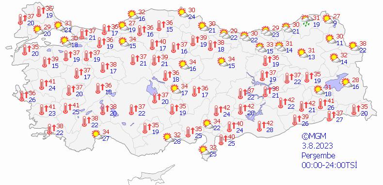 Aşırı sıcaklar geri geliyor