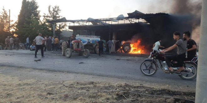 Fırat Kalkanı bölgesinde pazar yerine bombalı saldırı