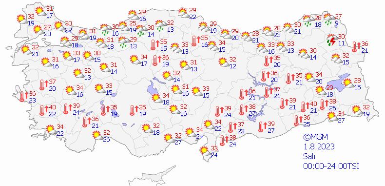 Aşırı sıcaklar geri geliyor