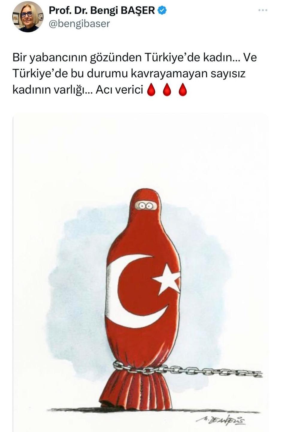 Kadın avukatlardan Bengi Başer'in çirkinliğine suç duyurusu!