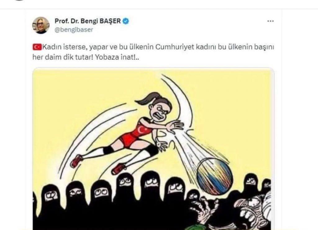 Kadın avukatlardan Bengi Başer'in çirkinliğine suç duyurusu!