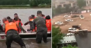 Çin'in başkenti sele teslim: Onlarca ölü ve kayıplar var!