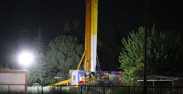 Lunaparkta savrulan salıncak 6 kişinin yaralanmasına sebep oldu