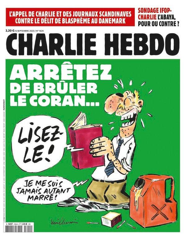 Charlie Hebdo akıllanmadı, yine İslam'ı hedef aldı!