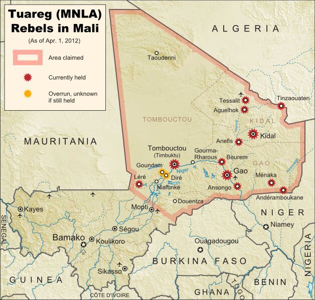 Wagner Afrika'da Tuareg grubunun saldırısı altında