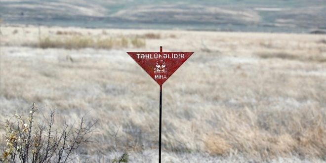 Azerbaycan topraklarına döşenen mayın patladı!