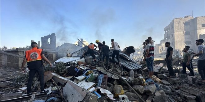 "Gazze'de enkaz altında binlerce kurbanı bırakmak zorunda kalmak"