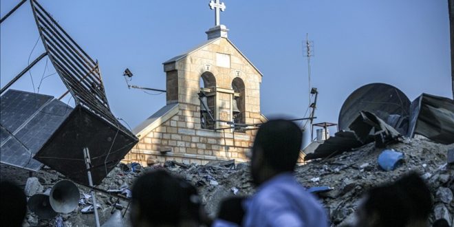 Gazze'deki kilise saldırısı Hıristiyan toplumunu mahvetti