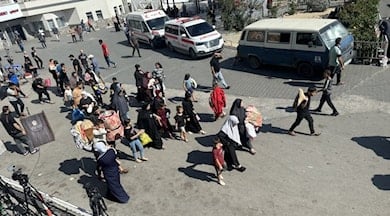 Ölümden kaçış... Şifa Hastanesi'ne sığınanların sayısı 35 bine ulaştı