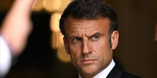 Siyoniste bir destek te Macron'dan