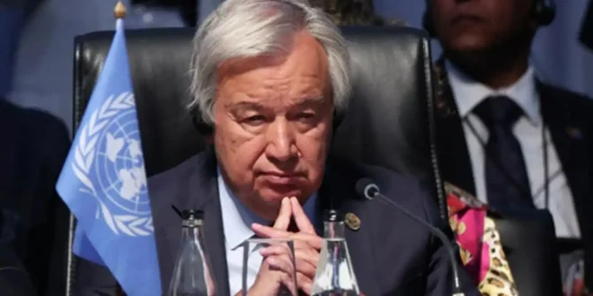 Siyonistlerden gelen baskılar Guterres'e geri adım attırdı