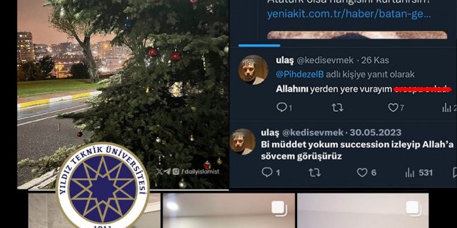 Allah'a ve peygambere küfürler etti!