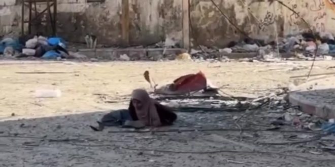 İsrailli sniper Gazzeli kadına acımadı [Videolu]