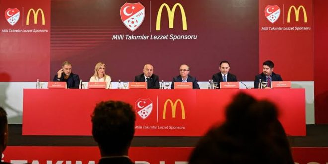 McDonald's İsrail'e desteğini sürdürürken, TFF de McDanolds'a desteğini sürdürüyor!