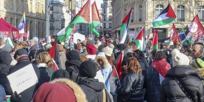 Paris'ten Brüksel'e Filistin yürüyüşü bugün başladı!