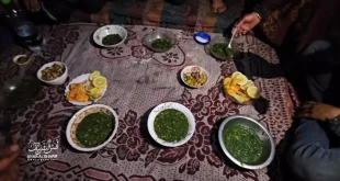 Acligin Golgesindeki Gazze Halkinin Iftar Sofrasina Buyurun