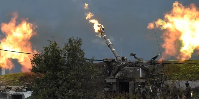 Hizbullah'tan İsrail sınırına yoğun bombardıman