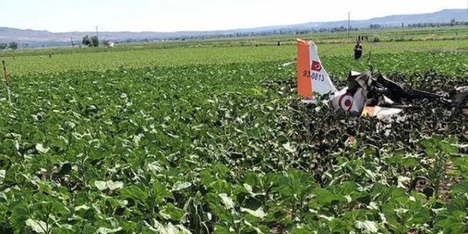 Kayseri'de uçak kazası: Ölüler var!