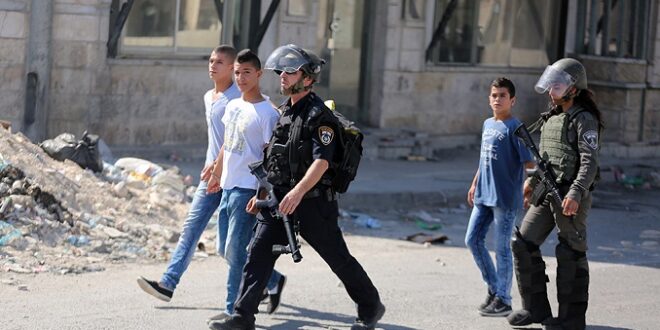 westbank kidss arrested israel wafa