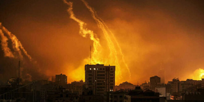 Israel's intense airstrikes continue towards Gaza