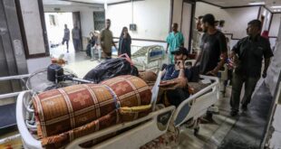 Patients flee Al Aqsa Hospital in Gaza amid Israeli evacuation orders