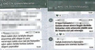 kapak whatsapp yazismalari kilicli yemin toreni sonrasi disipline sevk edilen tegmenlere mi ait