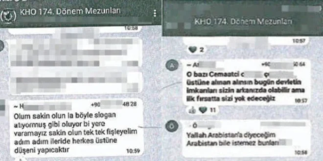 kapak whatsapp yazismalari kilicli yemin toreni sonrasi disipline sevk edilen tegmenlere mi ait